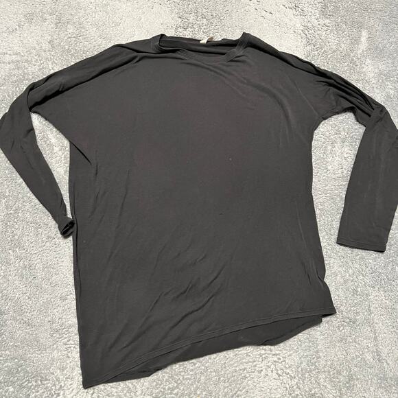 Athleta Tops - Athleta Shirt Womens Large Cloudlight Restore 631815 Asymmetrical Yoga Black